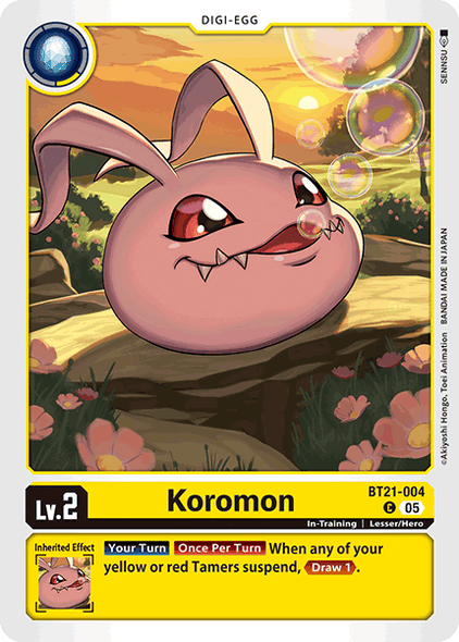 BT21-004, C, Koromon