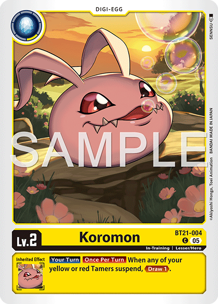 BT21-004, C, Koromon (AD1 Reprint)