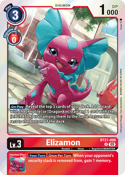 BT21-008, R, Elizamon