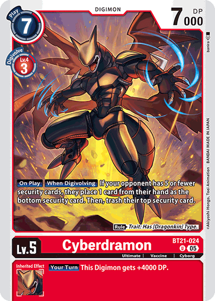 BT21-024, UC, Cyberdramon