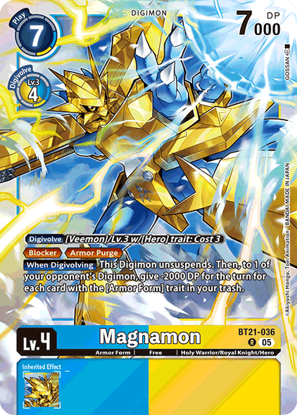BT21-036, R, Magnamon