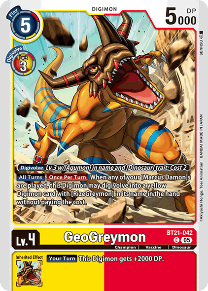 BT21-042, C, GeoGreymon