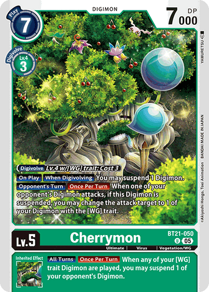 BT21-050, UC, Cherrymon