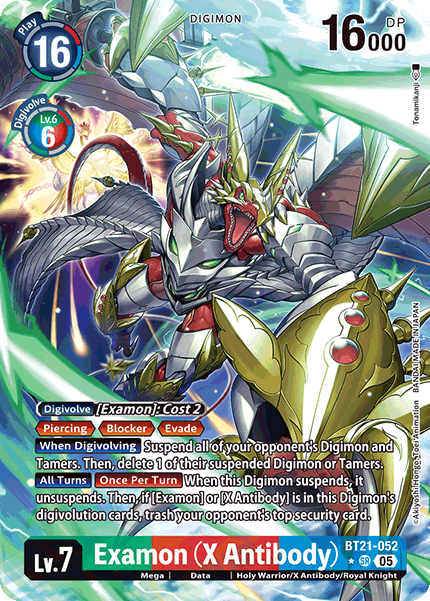 BT21-052, SR, Examon (X Antibody) (Alternate Art)