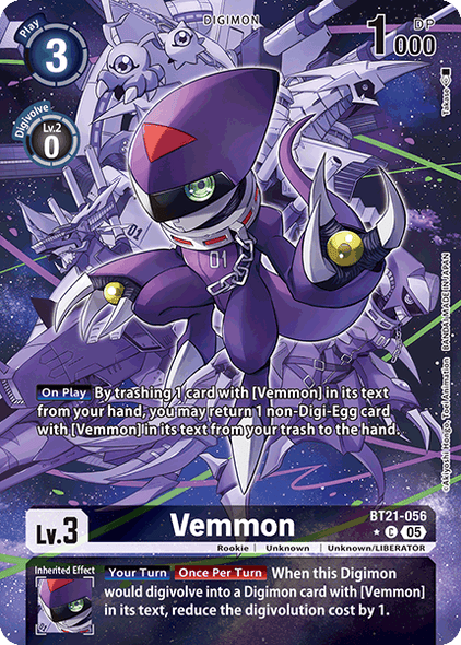 BT21-056, C, Vemmon (Alternate Art)