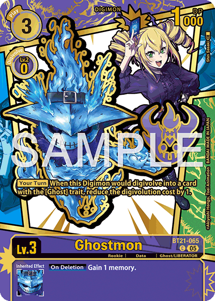 BT21-065, C, Ghostmon (EX11 Alternate Art)