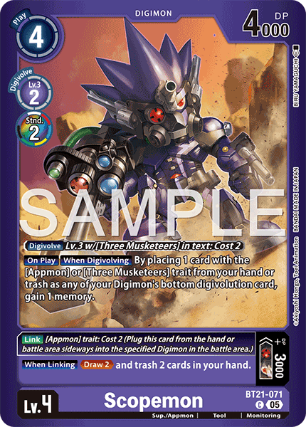 BT21-071, C, Scopemon (LM08 Reprint)