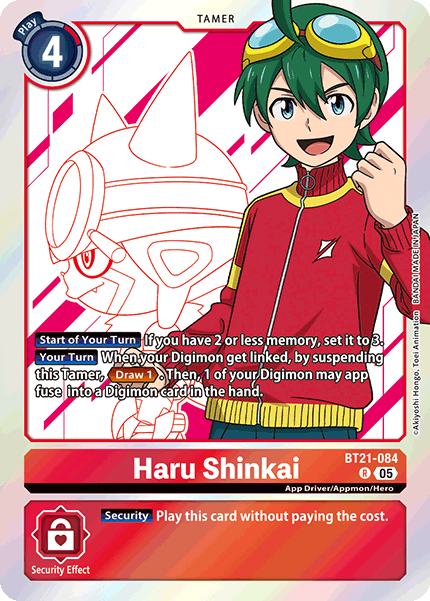 BT21-084, R, Haru Shinkai