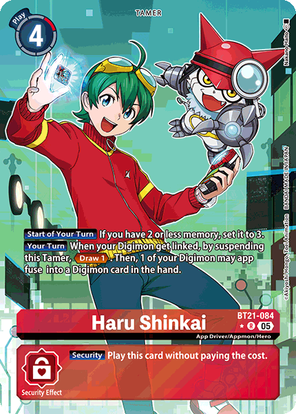 BT21-084, R, Haru Shinkai (Alternate Art)