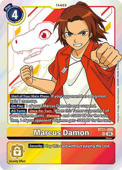 BT21-086, SR, Marcus Damon