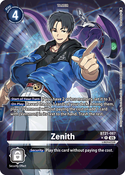 BT21-087, R, Zenith (Alternate Art)