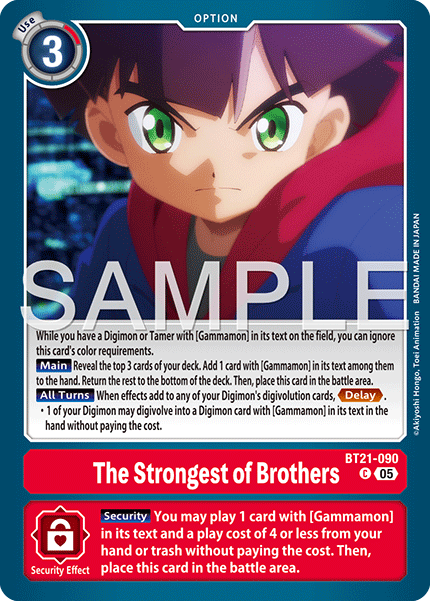 BT21-090, C, The Strongest of Brothers (AD1 Reprint)