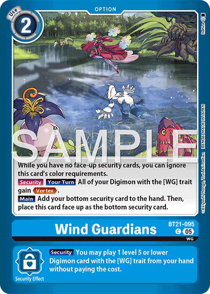 BT21-095, C, Wind Guardians (LM07 Reprint)