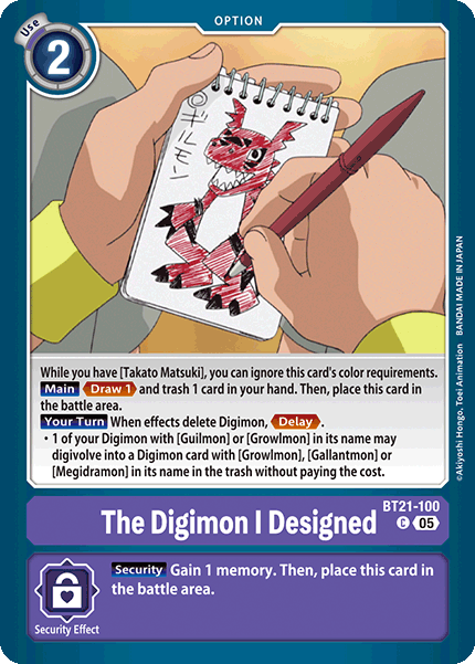 BT21-100, C, The Digimon I Designed