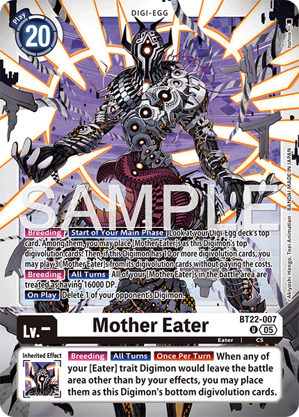 BT22-007, UC, Mother Eater