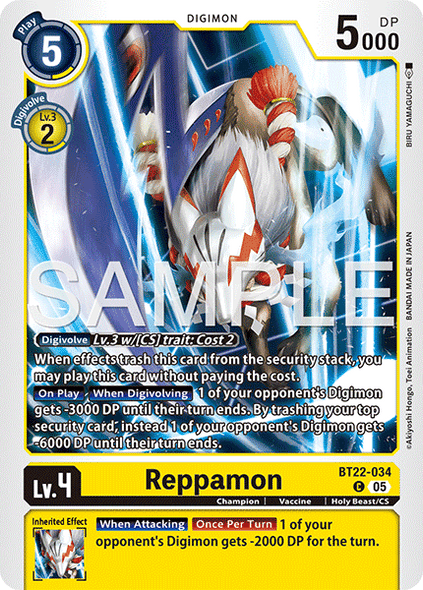 BT22-034, C, Reppamon
