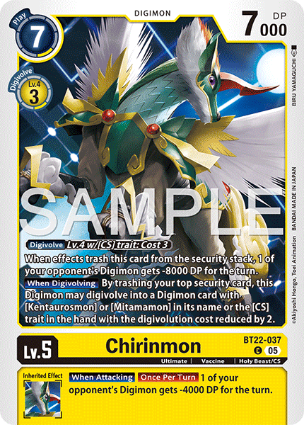 BT22-037, C, Chirinmon