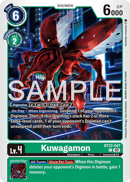 BT22-047, C, Kuwagamon