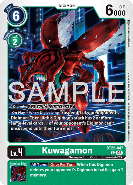 BT22-047, C, Kuwagamon