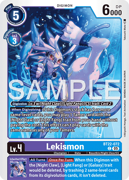 BT22-072, C, Lekismon