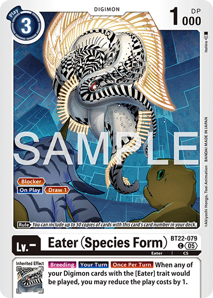 BT22-079, C, Eater (Species Form)