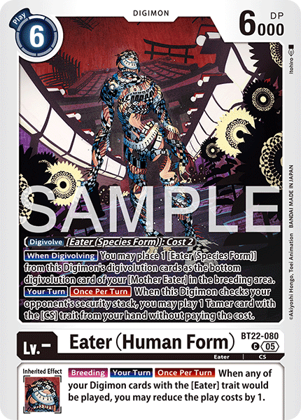 BT22-080, C, Eater (Human Form)