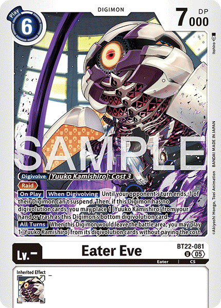 BT22-081, UC, Eater Eve