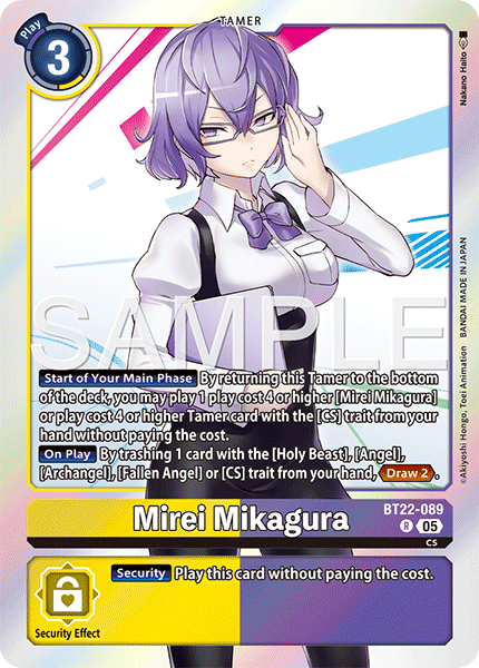 BT22-089, R, Mirei Mikagura