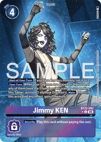 BT22-092, UC, Jimmy KEN (Alternate Art)