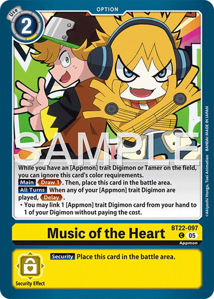 BT22-097, C, Music of the Heart