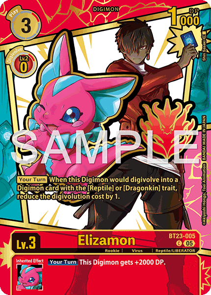 BT23-005, C, Elizamon (EX11 Alternate Art)
