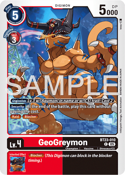 BT23-010, C, GeoGreymon