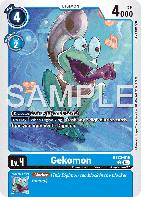 BT23-019, C, Gekomon
