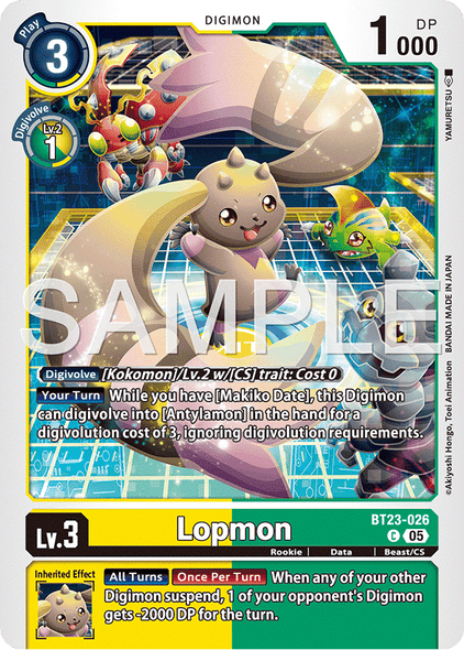 BT23-026, C, Lopmon