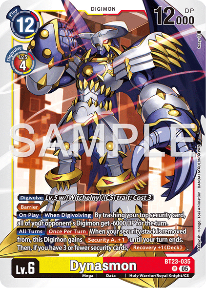BT23-035, R, Dynasmon