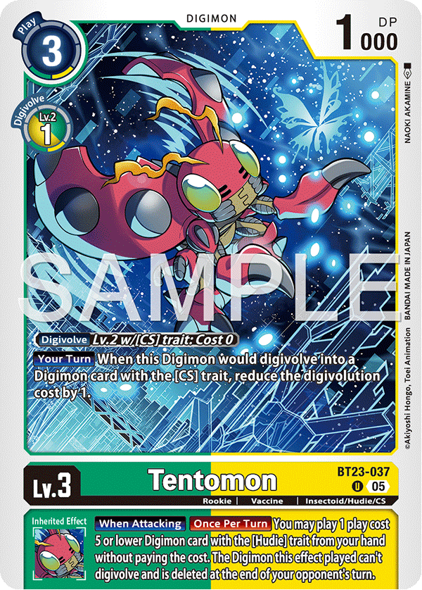 BT23-037, U, Tentomon