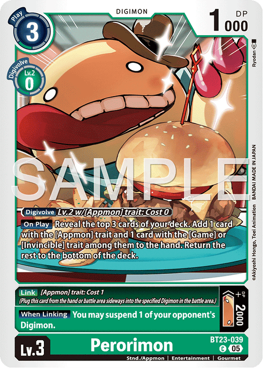 BT23-039, C, Perorimon