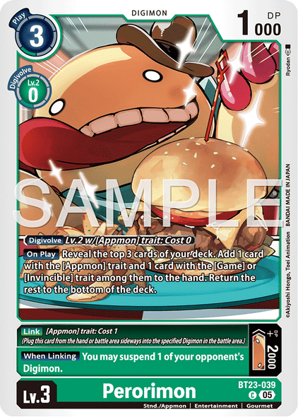 BT23-039, C, Perorimon