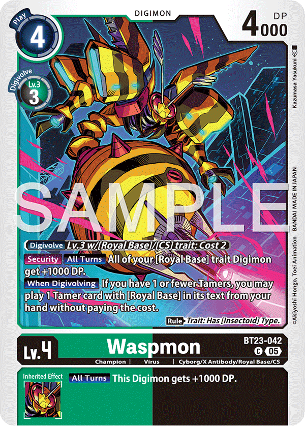 BT23-042, C, Waspmon