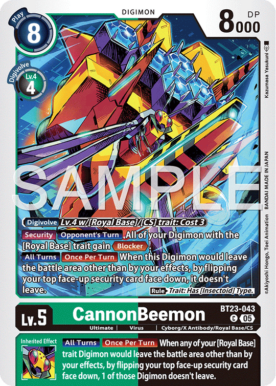 BT23-043, C, CannonBeemon