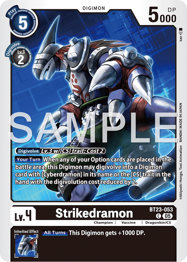 BT23-053, C, Strikedramon
