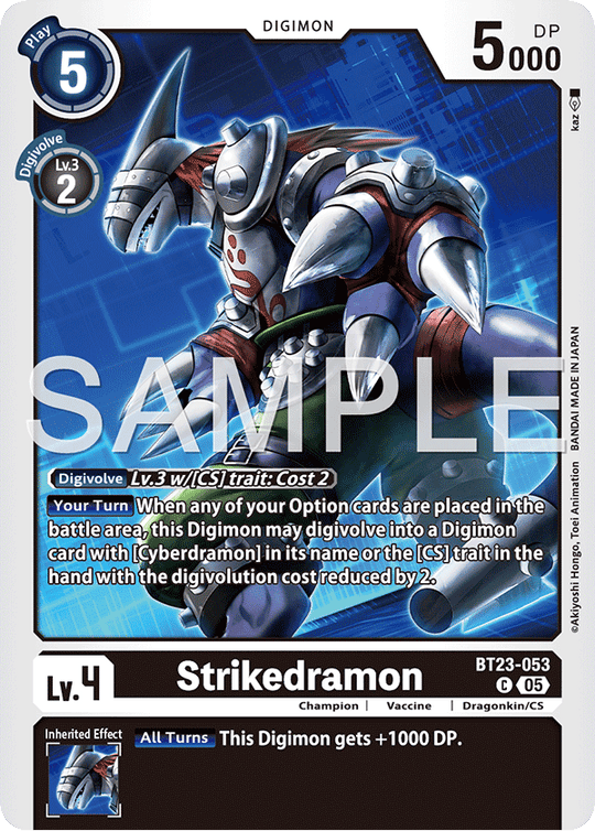 BT23-053, C, Strikedramon