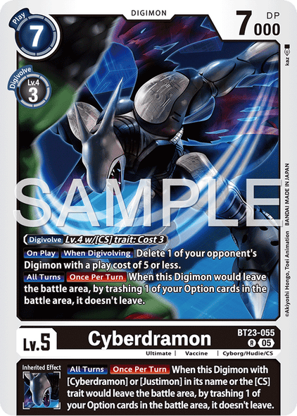 BT23-055, R, Cyberdramon