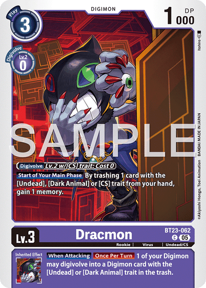 BT23-062, C, Dracmon