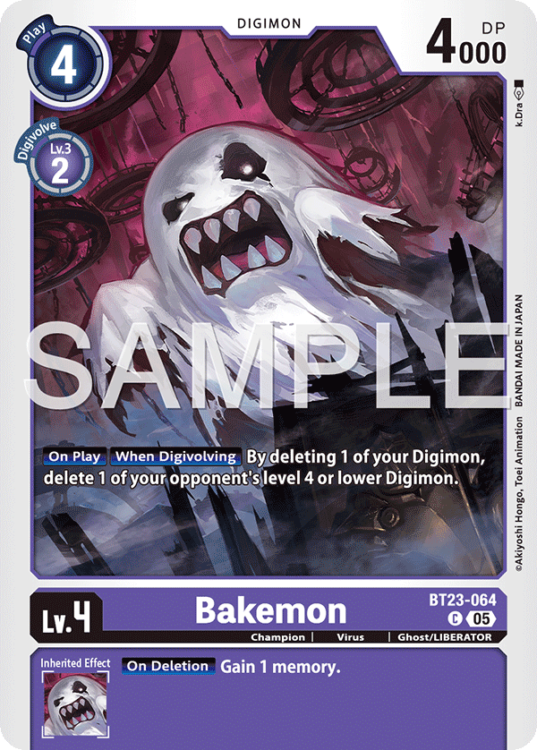 BT23-064, C, Bakemon