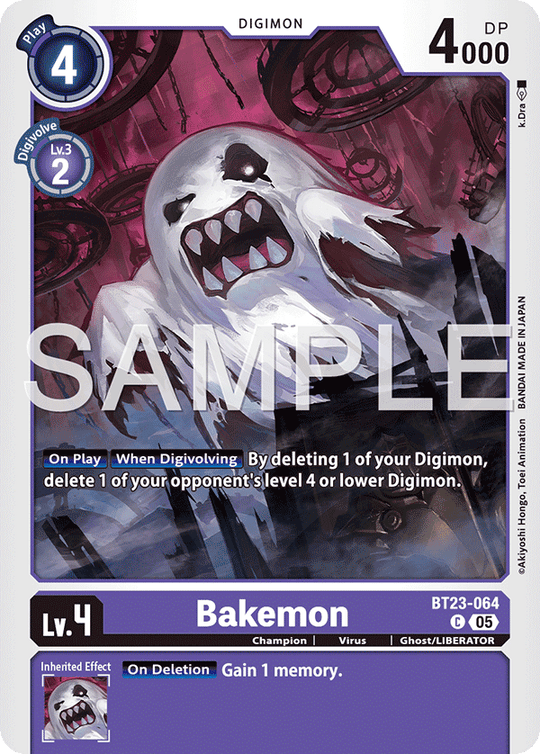 BT23-064, C, Bakemon