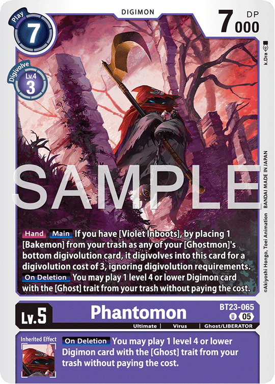 BT23-065, U, Phantomon