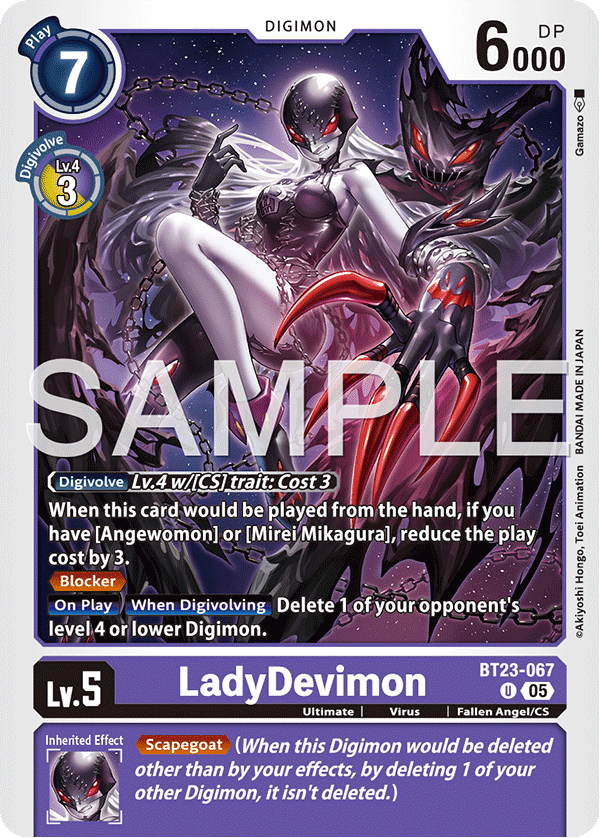 BT23-067, U, LadyDevimon