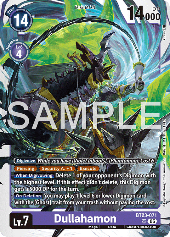 BT23-071, SR, Dullahamon