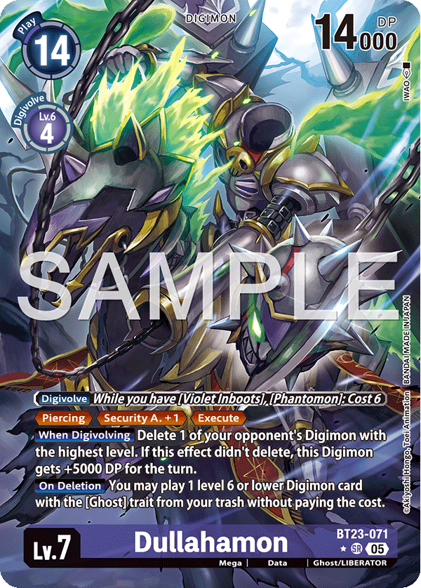 BT23-071, SR, Dullahamon (Alternate Art)